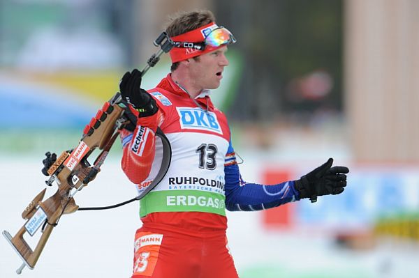 Český biatlonista Michal Šlesinger.