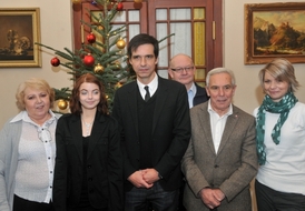 Profesor Pafko se svými pacienty.