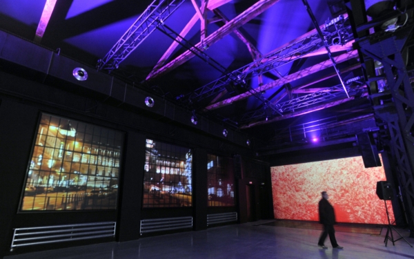 Nové prostory multikulturního zařízení La Fabrika v pražských Holešovicích. Nové prostory multikulturního zařízení La Fabrika v pražských Holešovicích.