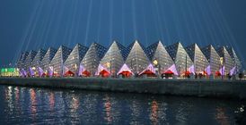 Crystal Hall - Ázerbajdžán na finále Eurovize postavil novou koncertní síň.