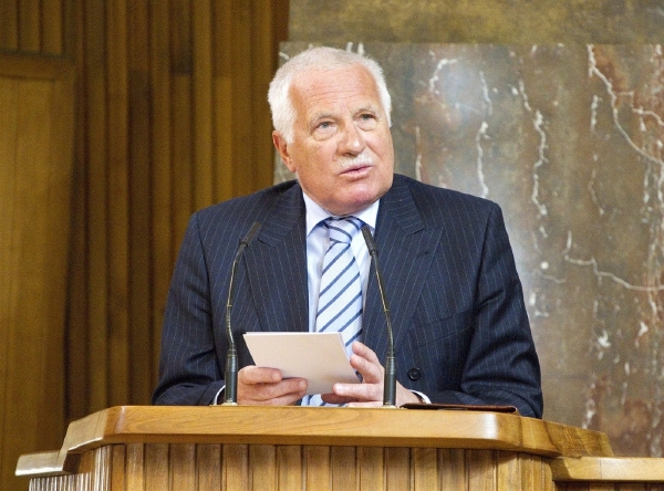 Prezident Václav Klaus. Prezident Václav Klaus.