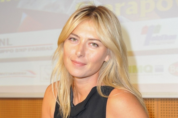 Maria Šarapovová ukázala fanouškům své oblíbené cviky.