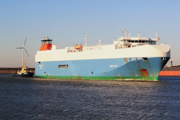 Trajekt Baltic Ace.