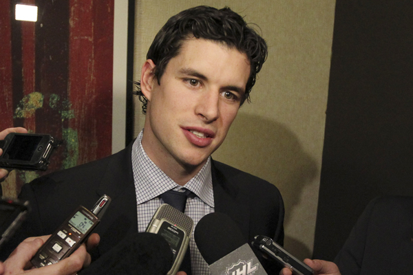Sidney Crosby, hvězda NHL.  