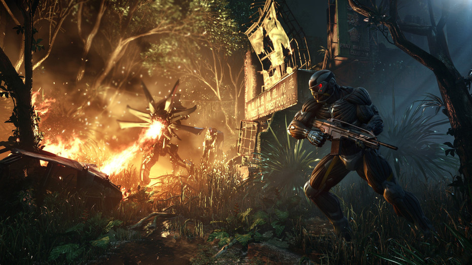 Obrázek z Crysis 3.