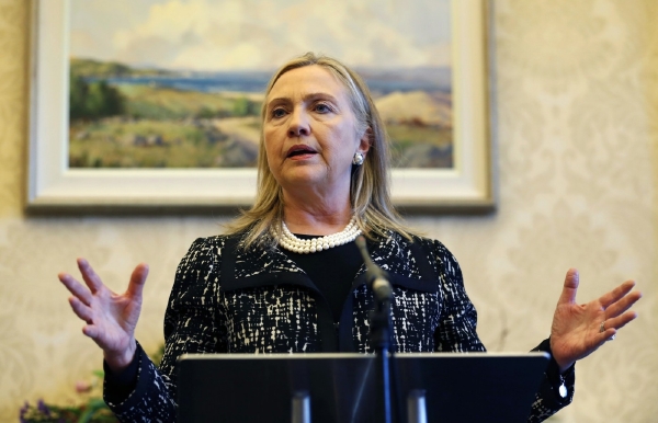 Hillary Clintonová. Hillary Clintonová.