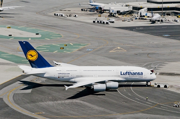 Lufthansa je největší německou leteckou společností (ilustrační foto).