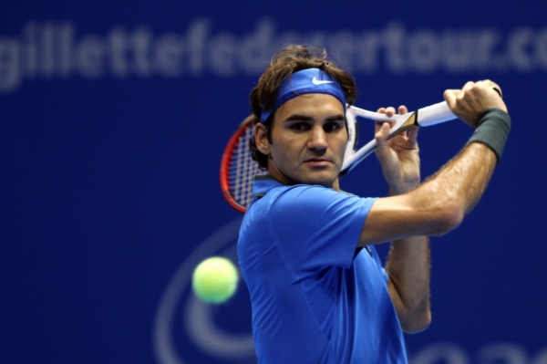 Hvězdný švýcarský tenista Roger Federer.