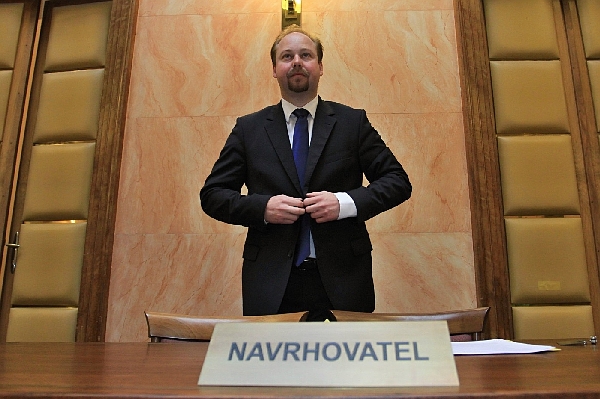 Předseda poslaneckého klubu sociální demokracie Jeroným Tejc.
