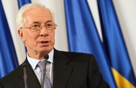 Staronový ukrajinský premiér Mykola Azarov.