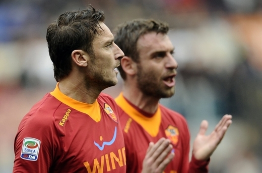 Francesco Totti a Daniele De Rossi, opory týmu AS Řím.