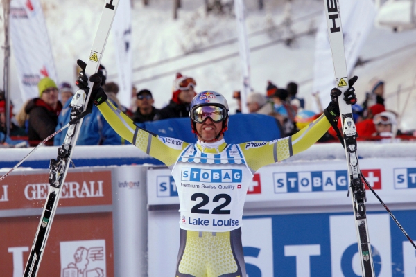 Norský sjezdař Aksel Lund Svindal.