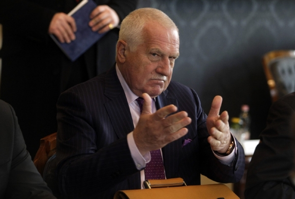Prezident Václav Klaus.