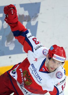 Autor hattricku Pavel Dacjuk.
