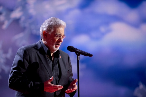 Španělský tenorista Plácido Domingo.