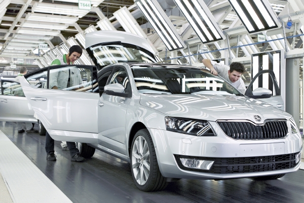 Sériová výroba vozu Škoda Octavia třetí generace začala.