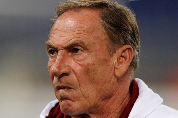 Trenér fotbalistů AS Řím Zdeněk Zeman. Trenér fotbalistů AS Řím Zdeněk Zeman.
