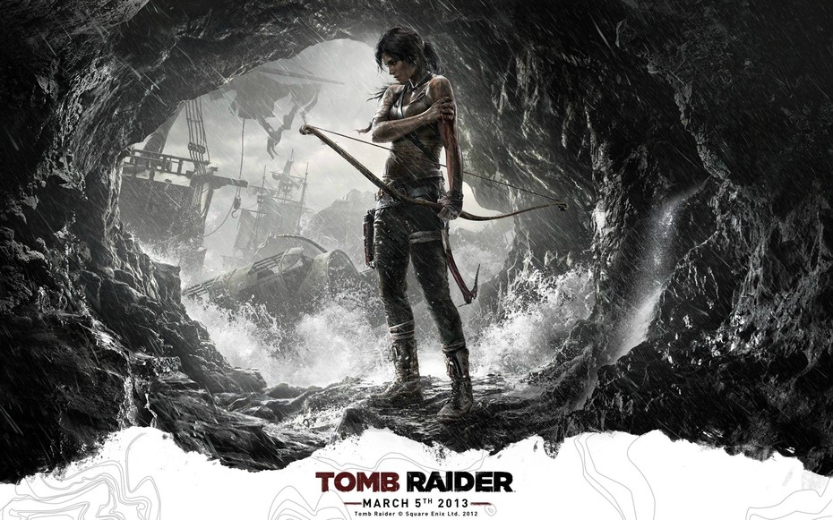 Oficiální obrázek z Tomb Raider. Oficiální obrázek z Tomb Raider.