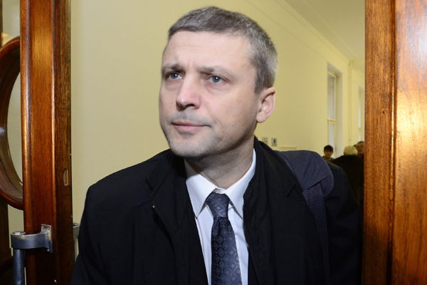 Nepravomocně odsouzený poslanec ODS za korupci Roman Pekárek u Vrchního soudu v Praze, který se 18. prosince zabýval jeho případem. Sněmovna Pekárka vydala 4. prosince k trestnímu stíhání.