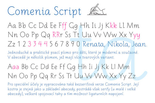 Comenia Script.