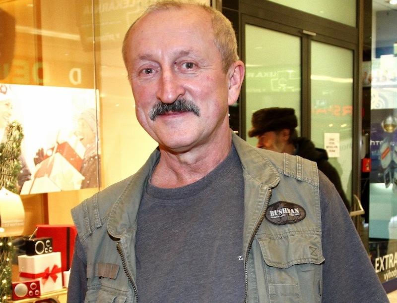 Herec Oldřich Navrátil.