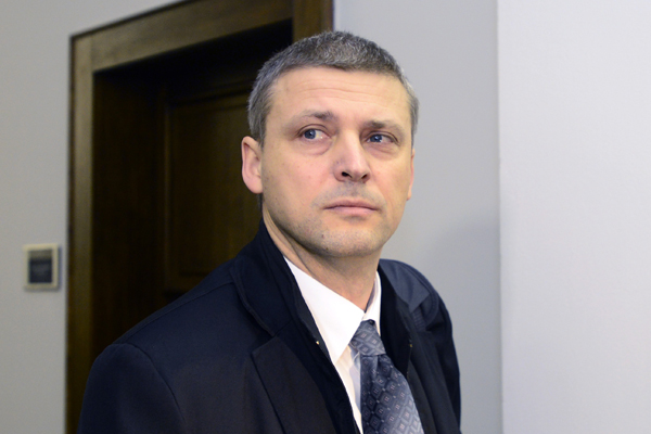 Odsouzený poslanec Roman Pekárek.