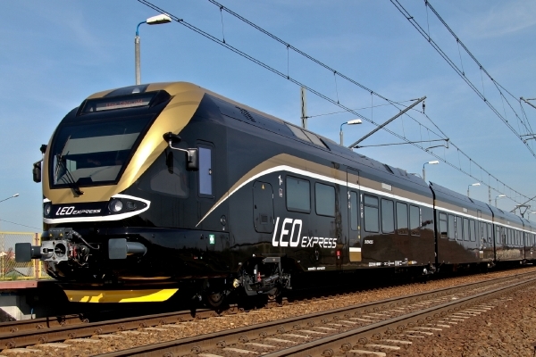 Leo Express jezdí na trati Praha-Ostrava.