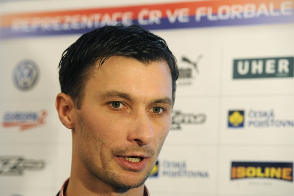 Nový trenér českých florbalistů Radim Cepek. Nový trenér českých florbalistů Radim Cepek.