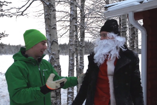 Brankář Lassi Hurskainen si potrpí na nahrávání zábavných videoklipů.