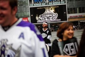 Los Angeles žilo díky skvělé jízdě Kings po dlouhé době hokejem.