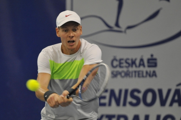 Česká tenisová jednička Tomáš Berdych. Česká tenisová jednička Tomáš Berdych.