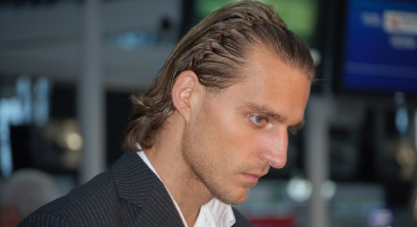 Fotbalista Václav Drobný.