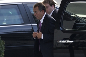 Republikánský předseda Sněmovny reprezentantů John Boehner.