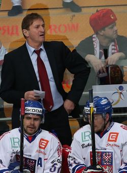 Kouč Alois Hadamczik.
