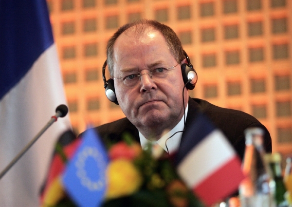 Německý exministr financí Peer Steinbrück.