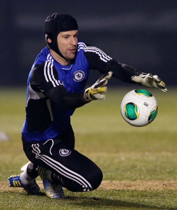 Brankář Petr Čech.