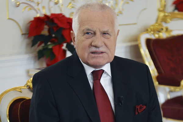 Prezident Václav Klaus.