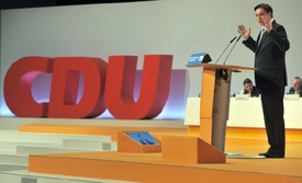 McAllister na sjezdu zemské CDU.