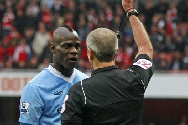 Fotbalový potížista Mario Balotelli.