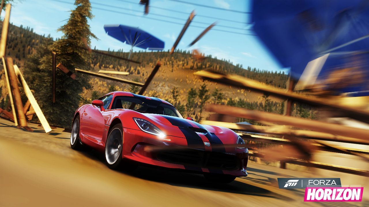 Oficiální obrázek ze závodního titulu Forza Horizon. Oficiální obrázek ze závodního titulu Forza Horizon.