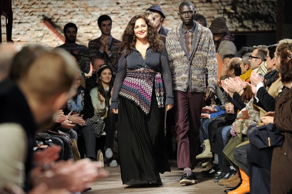 Módní návrhářka Angela Missoni, sestra pohřešovaného Vittoria.