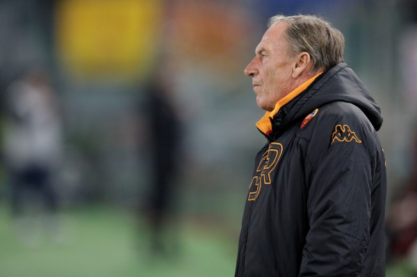Zdeněk Zeman byl s hrou AS Řím spokojený. Zdeněk Zeman byl s hrou AS Řím spokojený.