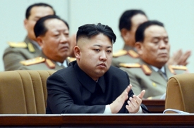 Severokorejský vůdce Kim Čong-un.