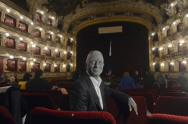 Vladimír Franz na generální zkoušce.