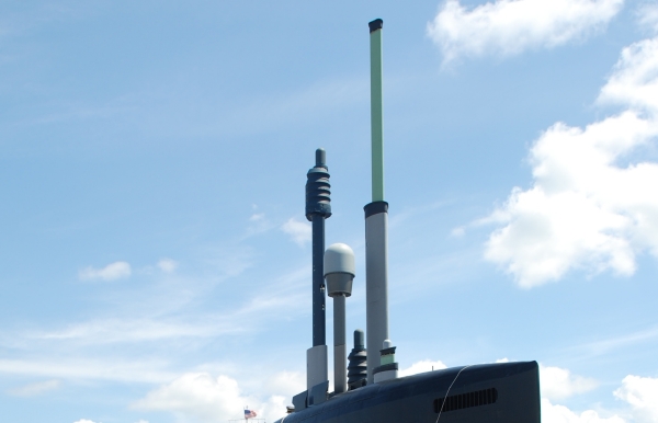 Periskop americké jaderné ponorky. Periskop americké jaderné ponorky.