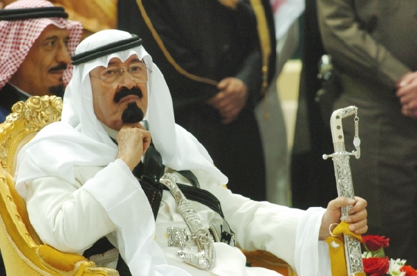 Saúdskoarabský král Abdalláh ibn Abd al-Azíz. Saúdskoarabský král Abdalláh ibn Abd al-Azíz.