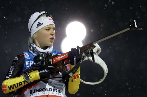 Vítězná Miriam Gössnerová. Vítězná Miriam Gössnerová.