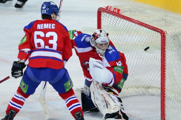 Český zástupce Ondřej Němec v utkání hvězd KHL. Český zástupce Ondřej Němec v utkání hvězd KHL.