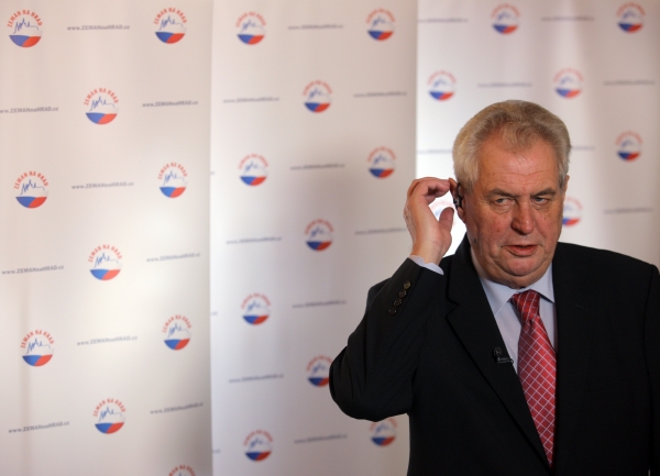 Miloš Zeman coby papež české levice.
