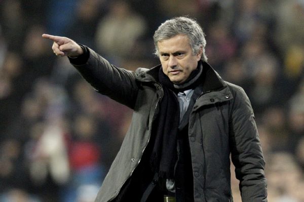 Trenér Realu Madrid José Mourinho.